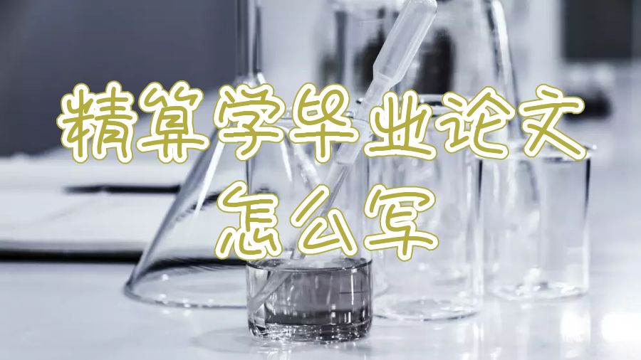 精算學(xué)畢業(yè)論文怎么寫