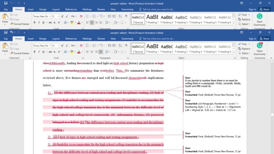 essay潤色多少錢