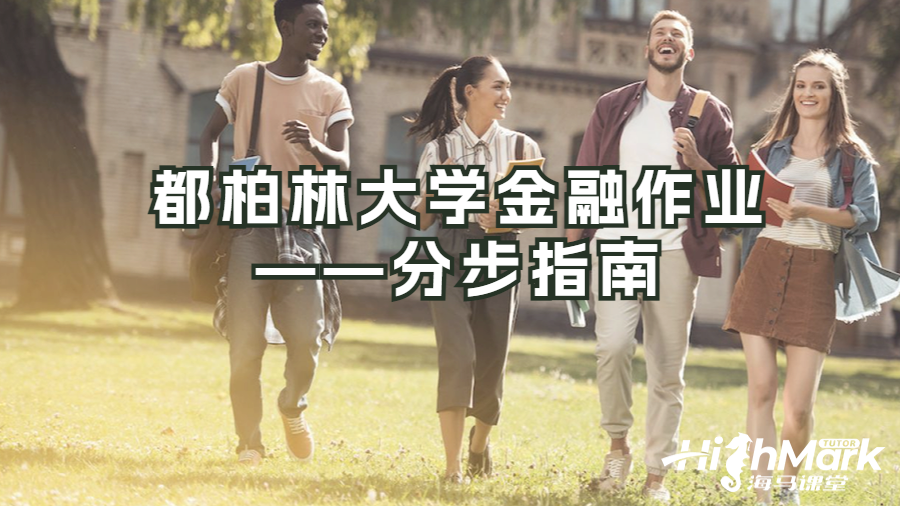 都柏林大學(xué)金融作業(yè)——分步指南