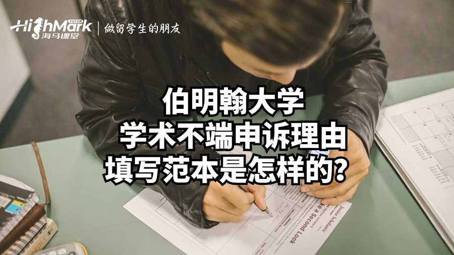 伯明翰大學(xué)學(xué)術(shù)不端申訴理由填寫(xiě)范本