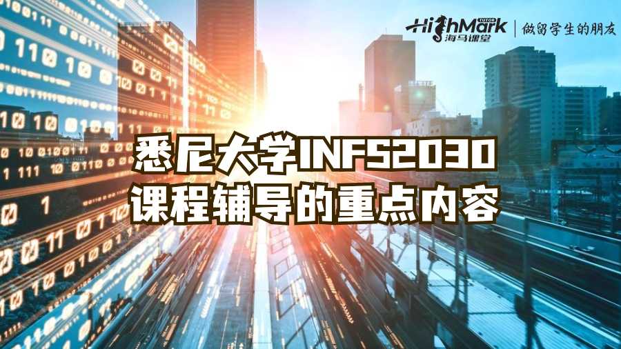 悉尼大學(xué)INFS2030課程輔導(dǎo)的重點內(nèi)容