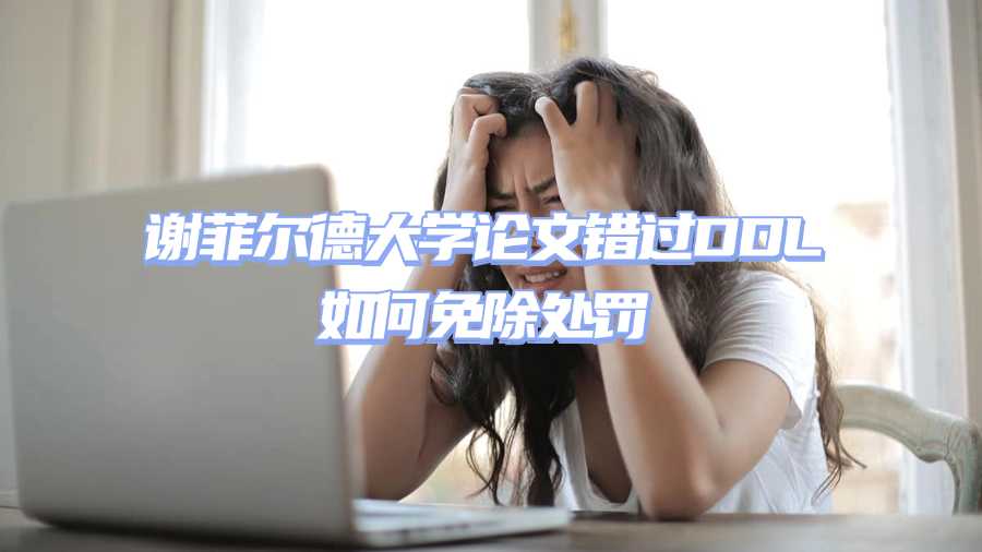 謝菲爾德大學(xué)論文錯(cuò)過(guò)DDL如何免除處罰