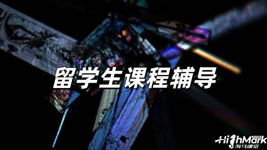 留學(xué)生課程輔導(dǎo)