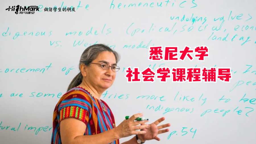 悉尼大學(xué)社會(huì)學(xué)課程輔導(dǎo)