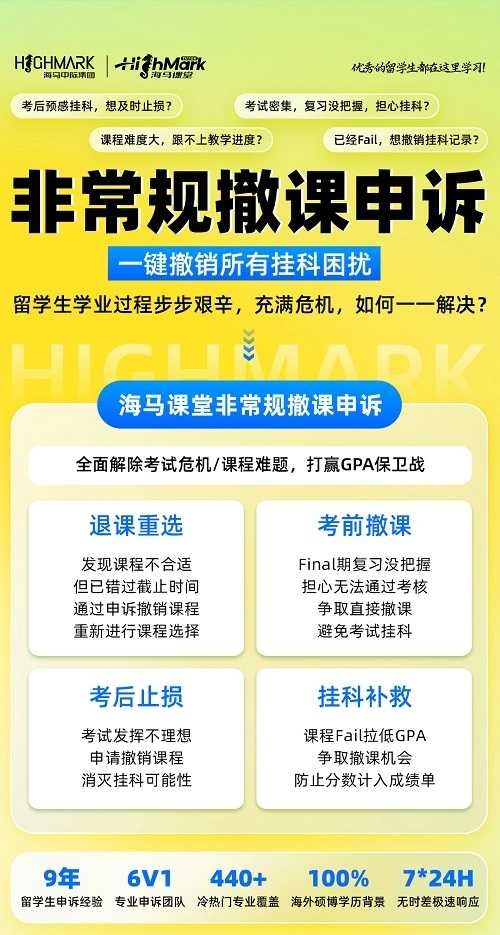麥克馬斯特大學(xué)非常規(guī)撤課申請