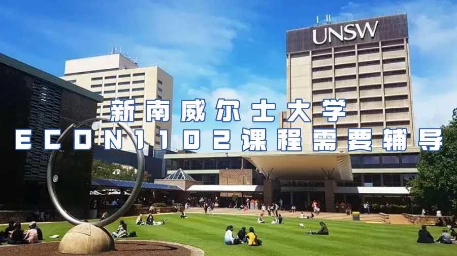 新南威爾士大學(xué)ECON1102課程需要輔導(dǎo)