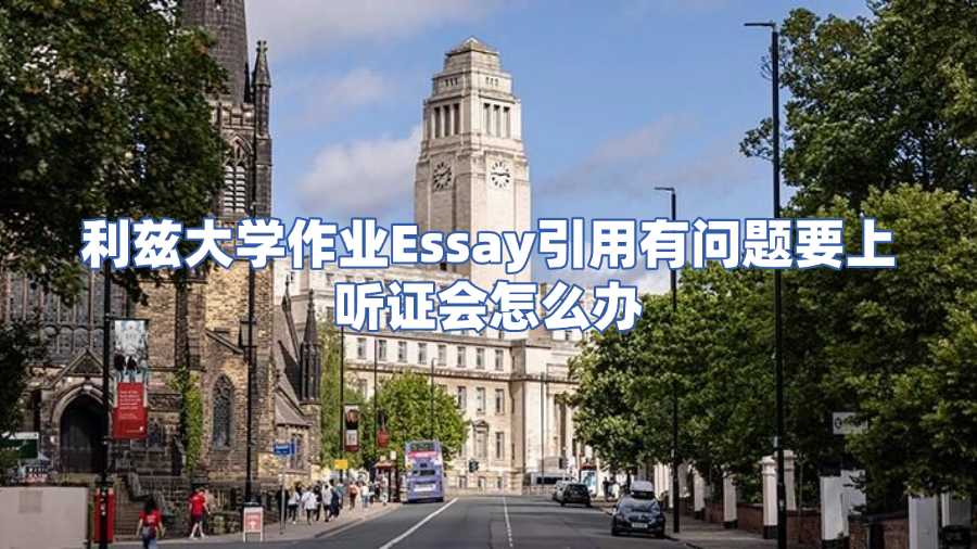 利茲大學(xué)作業(yè)Essay引用有問(wèn)題要上聽(tīng)證會(huì)怎么辦