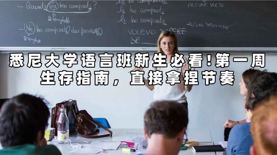 悉尼大學(xué)語言班輔導(dǎo)